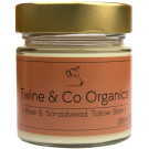 Twine & Co Organics Tallow Balm - Rose & Sandalwood