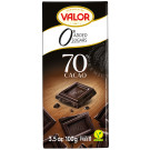 VALOR 70% Dark Chocolate Sugar Free