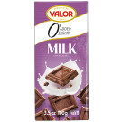 VALOR Milk Chocolate 0% added Sugar