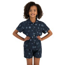 Woodstock Laundry Girls Short Pyjamas - Moons