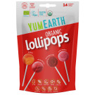 Yum Earth Organic Fruit Pops - Pomegranate, Peach, Strawberry, and Watermelon