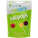 Yum Earth Organic Fruit Pops - Sour Apple, Cherry, and Grape