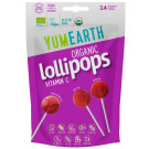 Yum Earth Organic Vitamin C Pops - Strawberry, Cherry and Raspberry