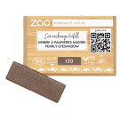 Zao Essence of Nature Refill Rectangle Eye Shadow - Intense Brown