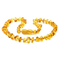 Baltic Amber Teething Necklace - Honey Nuggets