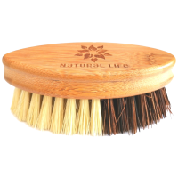 Natural Life Bamboo Scrubbing Brush with Sisal & Palm Fibre Bristles