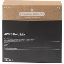 4WKS Bold Mix Compostable Coffee Pods 