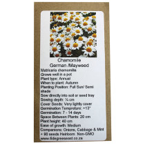 6 Degrees East Heirloom Herb Seeds - Chamomile - German Chamomile