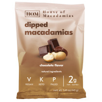 House of Macadamias Dark Chocolate Dipped Macadamias