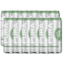 Pura Sparkling Soda - Cucumber & Lime x 12