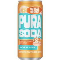 Pura Sparkling Soda - Seville Orange