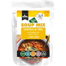 Royal Nutrition Gluten Free Lentil & Vegetable Soup Mix