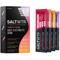 SaltWTR  Variety Pack - Sugar-free Electrolytes - Clean Hydration - 8 pack
