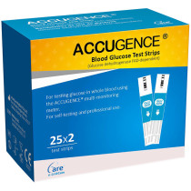 AccuGence GDH Glucose Test Strips
