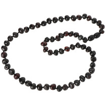 Baltic Amber Adult Necklace - Cherry