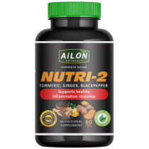 Ailon Naturals Nutri 2 - Turmeric & Ginger 