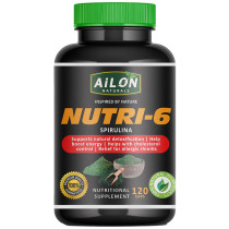 Ailon Naturals Nutri 6 - Spirulina capsules 
