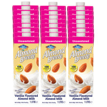 Almond Breeze Unsweetened Vanilla Almond Milk x 24