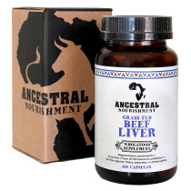 Ancestral Nourishment Grass Fed Beef Liver Supplements