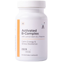Axis BioLabs Activated B-Complex with Lemon Balm & L-Theanine