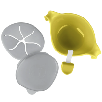 B. Box Bowl + Straw - Lemon Sherbet