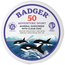 Badger Mineral Sunscreen with Clear Zinc SPF 50