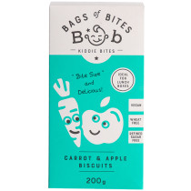 Bags Of Bites Kiddies Carrot & Apple Biscuits