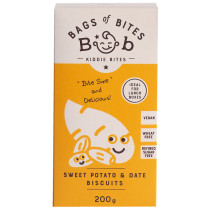 Bags Of Bites Kiddies Sweet Potato & Date Biscuits