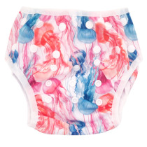 Bamboo Baby Swim Nappy - Jellyfish  (3-15kg)