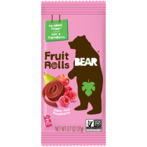 Bear Fruit Rolls Raspberry