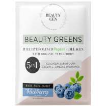 Beauty Gen Blueberry 5-in-1 Collagen Supplement Sachet
