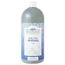 Better Earth Body Wash Fragrance Free - 1 Litre