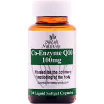 BioLife CoQ10 100mg Capsules