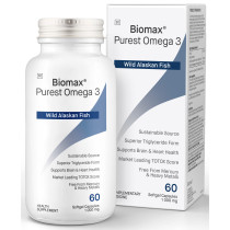 Biomax®  Purest Omega 3 Wild Alaskan Fish Oil