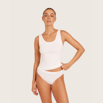 Boody Bamboo Ecowear Tank - White