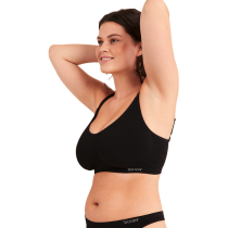 Boody Full Bust Wireless Bra - Black S
