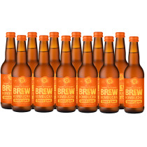 Brew Kombucha Ginger Lemon x 12