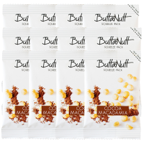 Buttanutt Chocolate Macadamia Spread - Squeeze Pack x 12