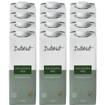 ButtaNutt Macadamia Milk Bottle 1L x 12