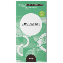 CocoaFair 71% Dark Chocolate with Mint