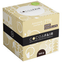 Cocoafair Almonds in 71% Dark Chocolate