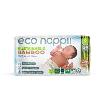 Eco Nappii Organic Nappies New Born(0-3kg) - Single Sprout