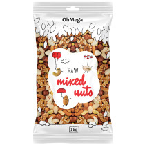 Oh Mega Raw Mixed Nuts