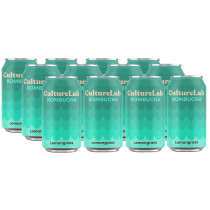 CultureLab Lemongrass Kombucha x 12