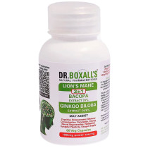 Dr. Boxalls Lions Mane, Bacopa & Ginkgo Biloba 60's