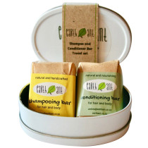 Earth Ant Shampoo & Conditioner Bar Travel Set