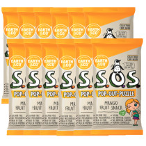 Earth & Co S.O.S. Pop-Out-Puzzle Fruit Snack - Mango x 12