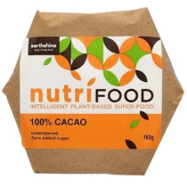 Earthshine 100% Cacao Slab 150g