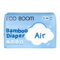 Eco Boom  Air Bamboo Baby Nappies - M (6-0kg)
