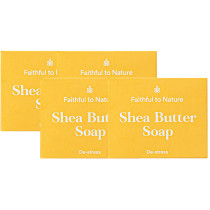 Faithful to Nature Shea Butter Soap - De-stress x 4
